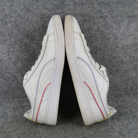 Puma Shoes Womens 9 Vikky Sneakers Casual Lifestyle Trainer Comfort Active White - Picture 8 of 11